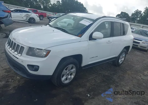 2016 Jeep Compass Latitude from USA, damaged, VIN 1C4NJCEAXGD735822